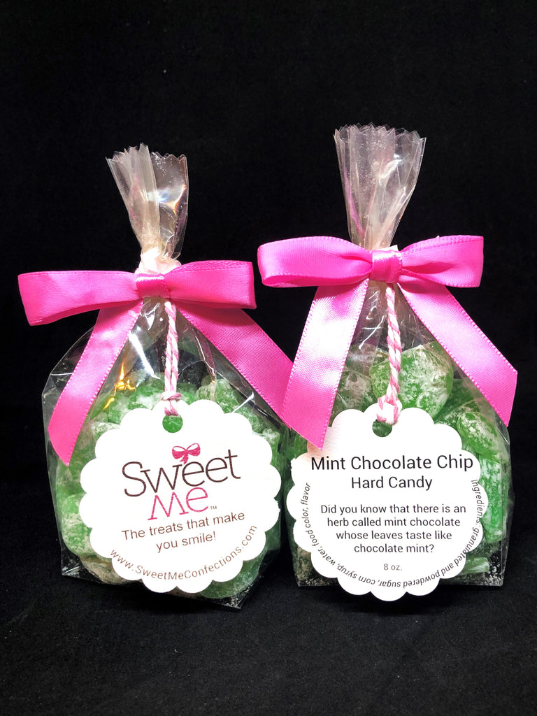 Mint Chocolate Chip Hard Candy